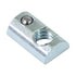 1/4"-20 Threaded Steel Roll in T-Nut with Ball Spring, T-Slot Nuts Accessory Hardware Nuts for 10 Series Aluminum Extrusion Profiles Rail (20)...