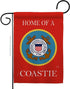 Breeze Decor Home of Coastie Garden Flag Armed Forces Coast Guard USCG Semper Paratus United State American Military Veteran Retire Official House...
