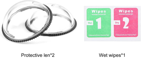 PULUZ Lens Guard for Insta360 X4, Lens Protector Removable PC Protective Lens Cover for Insta 360 X4 Accessories...
