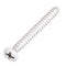 Bolt Dropper #8x1.75" Oval Head Phillips Screws - Ideal for Decks, Roofs, Drawers - Type A Point, Plain Finish - Exterior Grade 18-8(304)Stainless...