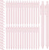 Fulmoon 50 Pcs Ballpoint Pens Bulk Retractable Comfortable Writing Pens Cute Back to School Supplies in Medium Point 1.0 mm for Teacher Student Br...
