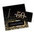 24ct 50th Birthday Party Favors Custom Wrappers for Chocolate Bars (24 Count) - Candy Not Included...