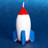 Spaceman Birthday Candle Outer Space Theme Rocket Candle for Birthday Party Childrens Day Baby Shower (Rocket)...