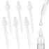 6PCS Glass Dropper Pipettes Beverage Mix Configurator Suitable Bubly SodaStream Drop Flavor Seltzer Flavor Drops for Sparkling Flavor SodaStream A...