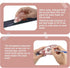 Total 4pcs Double Sided Tape Roller Glue Tape Scrapbook Tape, Acid Free & Archival-Safe, Permanent Adhesive Tape Dispenser Runner for Crafts, Phot...