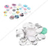 Cover Button Kit, Fabric Covered Button Kit, Flat Back Button Covers Kit, Buckle Making Tool for DIY Handmade Crafts(30mm)...