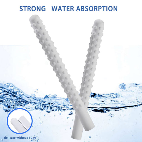 3X Reusable Drying Rods Scouring Sticks Water-Absorption Absorb Absorption Stick Laboratory Desiccant Stick Quickly Drying Stick Diatom Bump for T...