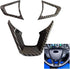 3PCS Carbon Fiber Folor Steering Wheel Cover Fit for Ford Fusion Mondeo Edge...