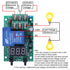 Voltage Monitor Module, A30-U1 DC 0-99.9V Delay Relay Controller Board for Overvoltage Undervoltage Control Voltage Detection...