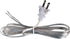 Make a Lamp or Repair Kit - All Essential Hardware, 3 Way Socket, and Matching Electric Cord (Silver)...