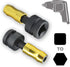 IVY Classic 44852 1/2" Square to 1/4" Hex Mega-Magnetic Impact Driver Adapter, 1/Card...
