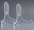 Clear Acrylic Fixed Position Easels - Set of 2-11 Inch Easels - Picture Display Stands - Plate Stands - Book Stands – Easel...