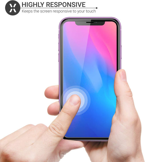 Olixar Screen Protector for Apple iPhone 11, Tempered Glass - Reliable Protection, Supports Device Features - Full Video Installation Guide...