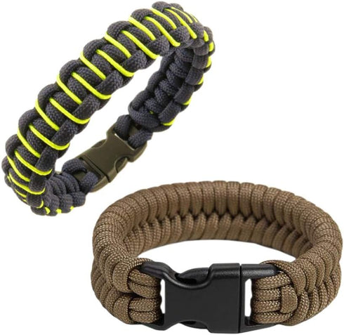 30 Pack 5/8 Inch Side Release Buckles, Contoured Plastic Paracord Bracelet Buckles, Paracord Buckles for Parachute 550 Cord Clips Paracord Bracele...