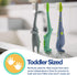 Dr. Talbot's Toddler Training Toothbrush for Kids - (2-Pack) - 6+ Months - Alligator/Elephant...