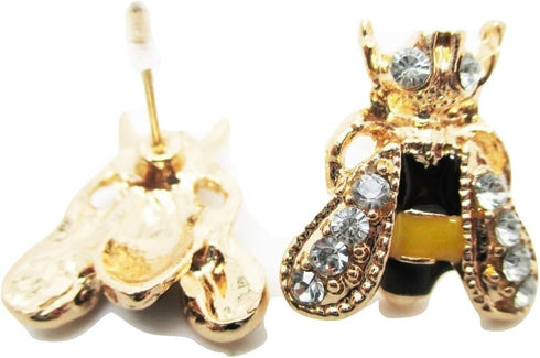 Bumble Bee Stud Post Earrings - New - Pair!...
