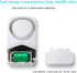 Door Alarm for Home Security, Updated Magnetic Alarm for Kids Safety, Chime Window Alarm Sensor, 110dB, Pool Alarm (2 Pack)...
