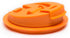 Jarware Drink, Orange Lid for Regular-Mouth Mason Jars...