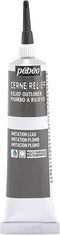 Pebeo Vitrail, Cerne Relief Dimensional Paint, 37 ml Tube with Nozzle - Imitation Lead, 1.25 Fl Oz (Pack of 1)...