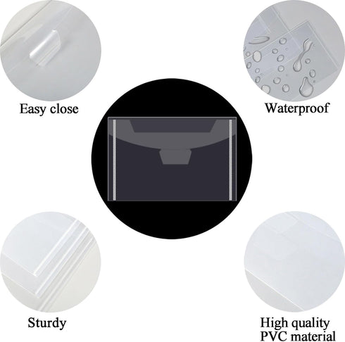 24 Pcs Stamp and Die Storage Pockets, 5×7 Inch Craft Die Storage Envelopes for Die Cut, Die Cut Storage Envelopes Bags...