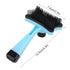 GLOGLOW Pet Grooming Brush, Self Cleaning Slicker Brush Short and Long Hair Shedding Brush for Dogs Cats Gently Removes Loose Undercoat(Blue) Hair...