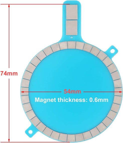 XZC Mag Safe Magnet Sticker Strong Magnetic Mag Cover Sticker for Mag Safe DIY Wireless Charging Magnet for iPhone 12 Pro Max Mini 11 Xs Xr Smartp...