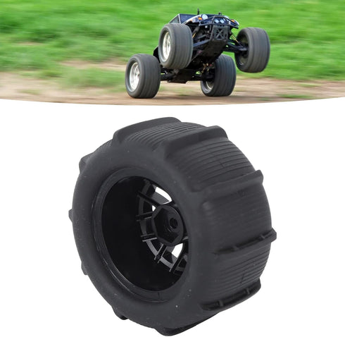 4Pcs RC Car Beach Tires,Universal Rubber Plastic RC Desert Wheels for 1/14 1/16 1/18 RC Car...