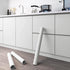 Dimoon 118"x15.7" Skin Wallpaper Thicken White Peel and Stick Wallpaper Removable Wallpaper Waterproof Solid Contact Paper Pure White Wall Paper S...