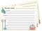 Premium Homey Kitchen Recipe Cards – Double Sided | Printed Thick and Sturdy 100Lb Cover Stock | 4" x 6" | 50 per Pack...