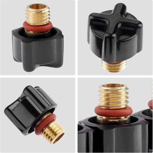 Mtsooning 5PCS 41V33 TIG Short Gasket Insulator Back Cap Consumables Replacement for TIG Welding Torch DB PTA WP 9 20 25 Series...