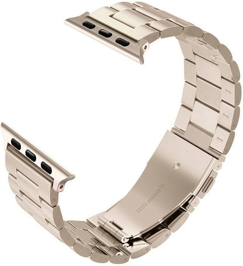 Simpeak Business Band Compatible with Apple Watch Series 10(42mm) Series 9 8 7 (41mm) 6 SE 5 4 (40mm) 3 2 1 (38mm), Women Men Stainless Steel Band...