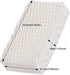 SaferCCTV WF813 Humidifier Filters, Replacement Humidifier Wick Filters Compatible with ReliOn WF813 HC832, DH-830 / DH830 Series Cool Moisture Humidifier (3pc)