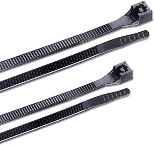 Gardner Bender 10097UVL Nylon Cable Tie Assortment, 4 in. & 8 in., Black...