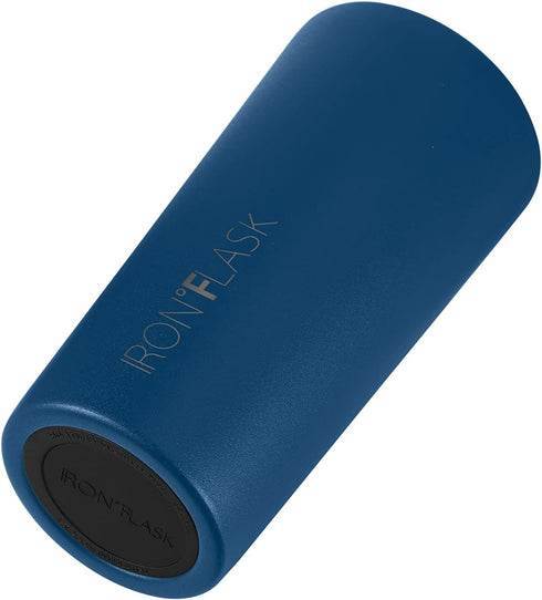 IRON °FLASK Classic Tumbler 2.0-2 Lids (Straw Flip), Vacuum Insulated Stainless Steel Water Bottle, Double Walled, Thermos Travel Mug - Twilight B...