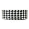 Wrapables Colorful Patterns Washi Masking Tape, Black Houndstooth...