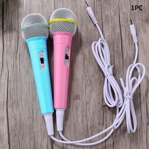 Microphone for Kids, Kids Microphone for Singing Portable Dynamic Microphone with 3.5mm Jack Connector Handheld Karaoke Wired Microphone for Girls...