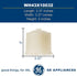 GE WH43X10032 Agitator Coupler , White