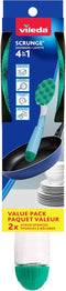 Scrunge Sponge Dish Wand/Scrub Brush...