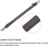 uxcell Wood Chisels Carving Knife, 5mm Tungsten Carbide Flat Tip Woodworking Hand Tool Graver 150mm (6-Inch) Length with Leather Cloth Handle...