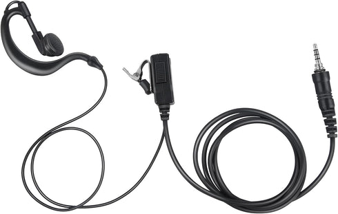 3.5mm Threaded Ear Piece Ptt Mic Earpiece Two Way Radio G Shape Headset for Yaesu Standard Horizon VX-6R VX-7R vx6r HX890 VX 6R 7R VX-180 Walkie T...