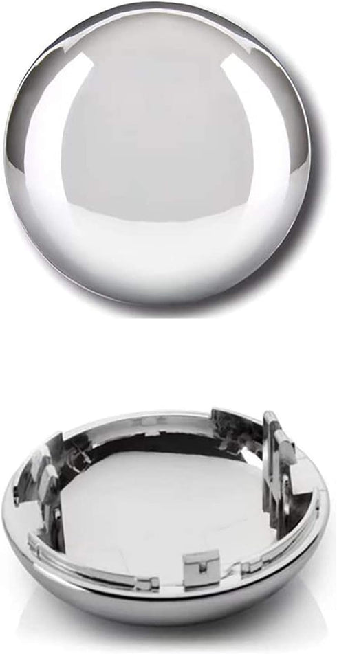 HonsCreat Shifter Knob Chrome Cap for 2004 2005 2006 Ford F-150 4L3Z-7213-BA with Stronger Clips...