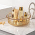 Lazy Susan Rotating Makeup Organizer for Vanity, High-Capacity Skincare Clear Make Up Storage Perfume Organizers Cosmetic Dresser Organizer Counte...