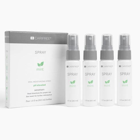 CariFree Oral Spray, Mint Flavored, Xylitol for Moisturization, Neutralizes pH, Fluoride-Free, Freshen Breath, Recommended by Dentists, Made in Th...