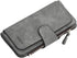 Women's Long Leather Wallet RFID Blocking Cash ID Credit Card Holder for Women Ladies Soft Clutch Wallet with Zipper Coin Pocket Fashion Purse (Da...