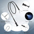 28.34in Grabber Tool Magnetic Four-Claw Picker, Bendable Hose Reacher Pickup Sweeper with LED Light Battery, Flexible Long Handy Reaching Assist T...