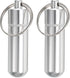 uxcell Toothpick Holder, 2Pcs - Aluminum Alloy Portable Toothpick Case, Waterproof Toothpick Holder Pocket with Keychain for Outdoor Picnic Campin...