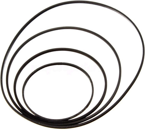 DVD Rubber Belt 20mm to 100mm Cassette Mixed Square Cassette Recorder 40PCS 1...