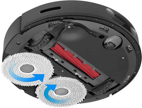 Zerodis Robot Vacuum Cleaner Mop Holder, Upper Lower Plate Cloth Support Sweeper Mop Support Robot Vacuum Cleaner Mop Bracket Robot Vacuum Cleaner...