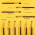 Docolor Eye Makeup Brushes 10Pcs Skull Printed Eyeshadow Makeup Brush Set Blending Concealer Eyebrow Eye Liners Premium Synthetic Eyeshadow Crease...