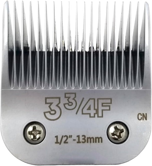 3-3/4FC Blade Dog Grooming 1/2-Inch Cut Length, Compatible with Andis, Oster A5, and Wahl KM10 Series Clippers...